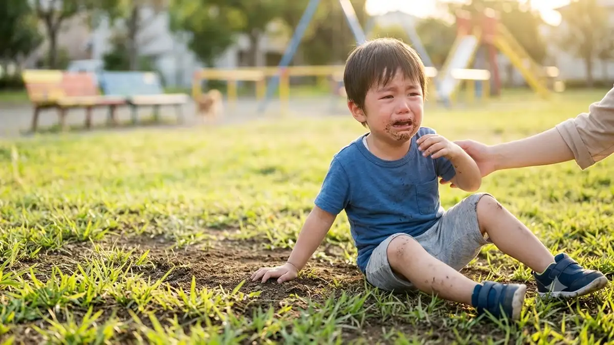 歯科医師が解説「子どもが転んで歯をぶつけた！」応急処置と受診の目安