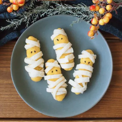 ミイラのかぼちゃおやき