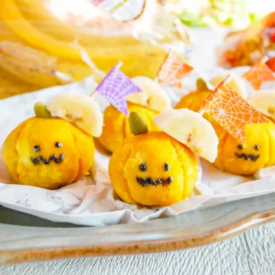 かぼちゃとバナナのジャック