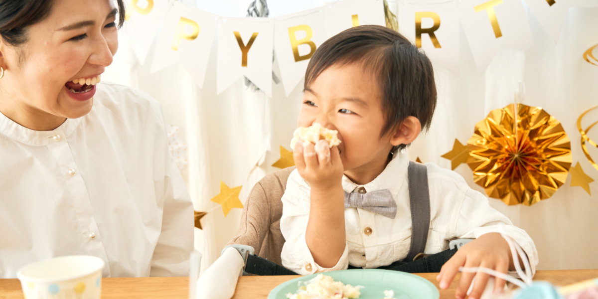 1歳のお誕生日の新定番！スマッシュケーキが簡単に作れる 「てづくりケーキキット」