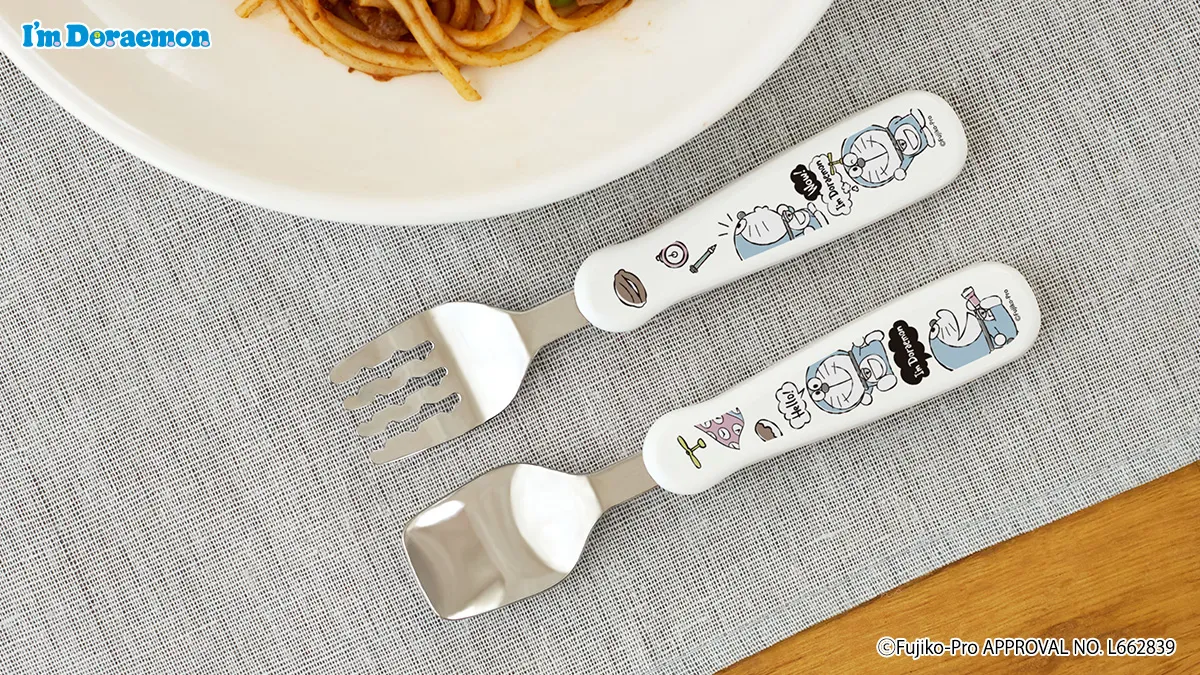 累計販売数1,000万本突破！元祖フォーク＆スプーンがドラえもん