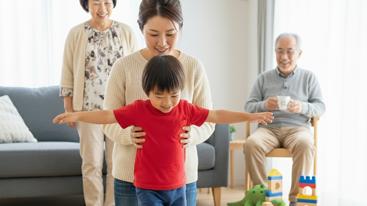 じぃじ、ばぁばも夢中に！帰省先でできる「家族みんなで楽しくお口育て」ガイド