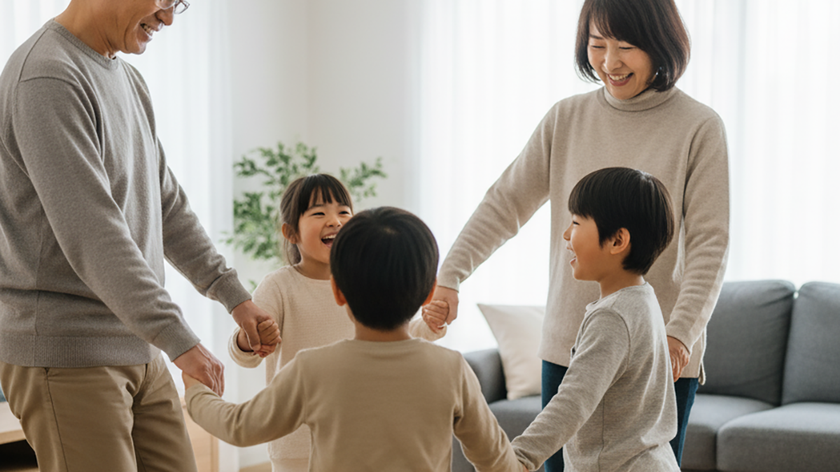 じぃじ、ばぁばも夢中に！帰省先でできる「家族みんなで楽しくお口育て」ガイド