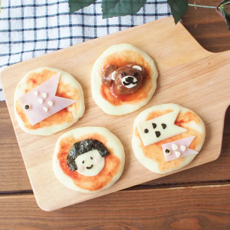 米粉のこどもの日ピザ
