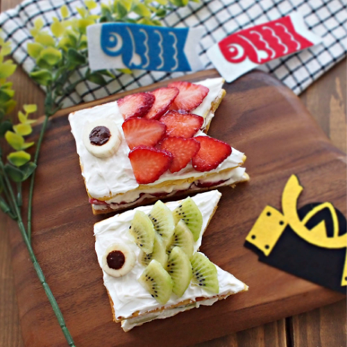 鯉のぼりケーキ