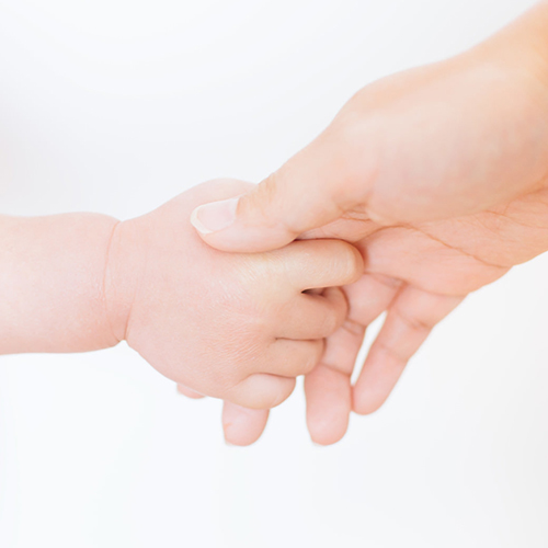 親子の手